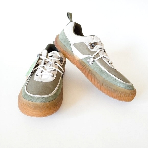 Hybrid Green Label Curious Eco Ortholite Suede Shoes NWT - Picture 3 of 15